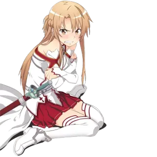 ASUNA telegram stickers