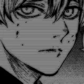 ❤️ Ken Kaneki Tokyo Ghoul anime, ghoul, ken, kaneki, dark whatsapp sticker