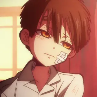 🕊 Tsukasa Yugi Toilet-bound Hanako-kun anime, boy, character, manga, tsukasa yugi telegram sticker