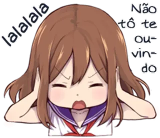 Uma garotinha Stickers 6 (by joynet) whatsapp stickers