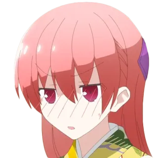 😞 Tsukasa Yuzaki TONIKAWA: Over the Moon for You Anime, Dễ thương, Tsukasa, Tonikawa, Manga, Nhân vật, Cô gái telegram sticker