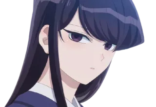 😊 Komi Shouko Komi Can't Communicate Anime, Komi Can't Communicate, Komi Shouko, colegiala, chica anime, linda telegram sticker
