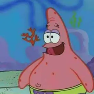 🍨 Patrick Star Spongebob Squarepants Patrick, stella, cartone animato, Spongebob, Nickelodeon, mare telegram sticker