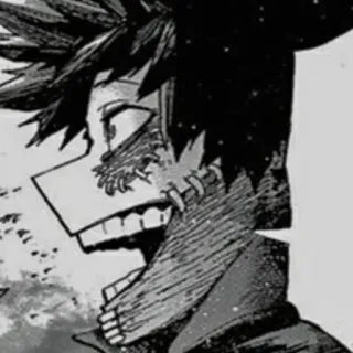⚡️ Dabi My Hero Academia 다비, 나의 히어로 아카데미아, 애니메이션, 만화, 빌런 telegram sticker