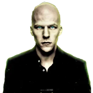 🎾 Lex Luthor Batman v Superman Lex Luthor, villano, DC Comics, calvo, supervillano telegram sticker