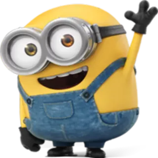 🙂 Minion Despicable Me Minion, Kẻ trộm mặt trăng, Phim hoạt hình, Nhân vật, Hài hước, Hoạt hình telegram sticker