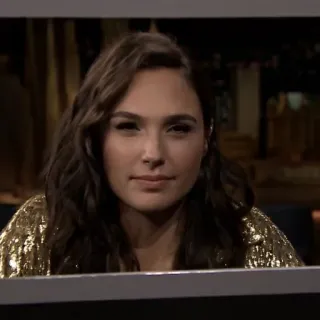 🤨 Gal Gadot actress, celebrity, woman, portrait, beautiful, famous, star telegram sticker