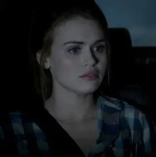 🌲 Lydia Martin Teen Wolf teen wolf, lydia martin, vrouw, verdrietig, tv serie telegram sticker