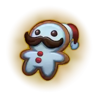 🍫 piernik, ciastko, święto, wąsy, boże narodzenie telegram sticker