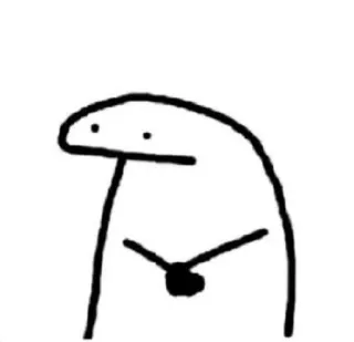 🎃 omino stilizzato, disegno, cartone animato, personaggio, divertente, meme telegram sticker