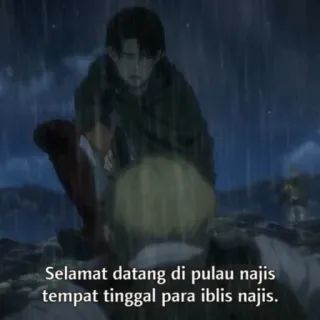 ☕ Selamat datang di pulau najis tempat tinggal para iblis najis. indonesisch, text, aufkleber whatsapp sticker