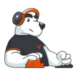 Boris the Coach by Virtus.pro telegram stickers