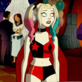🎪 Harley Quinn 할리 퀸, dc 코믹스, 만화, 슈퍼 빌런 telegram sticker