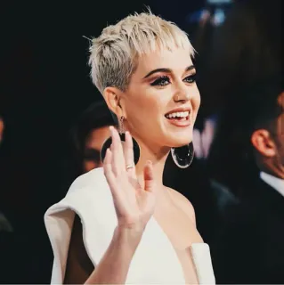 🌈 Katy Perry celebrity, singer, woman, person, portrait, artist whatsapp sticker