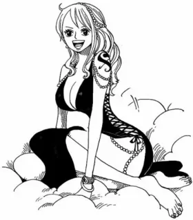 😃 Nami One Piece Anime, Manga, One Piece, Nami, Charakter, Pirat telegram sticker