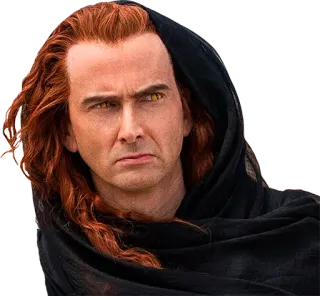 😖 Crowley Good Omens Crowley, Good Omens, demone, David Tennant, serie TV telegram sticker
