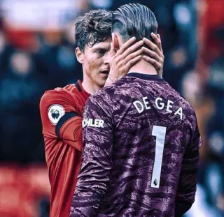 😘 DE GEA calcio, calcio, sport, portiere, De Gea, giocatore, squadra telegram sticker