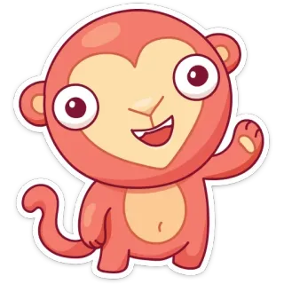Monkey Gibby (@TgSticker) whatsapp stickers