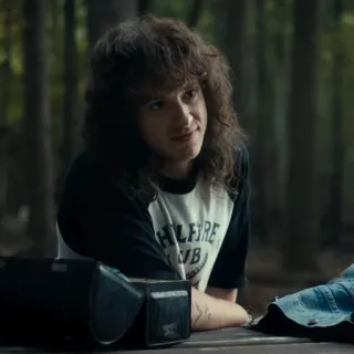 😛 Eddie Munson Stranger Things Эдди Мансон, Очень странные дела, Клуб Адского Пламени telegram sticker