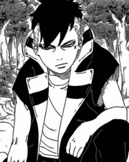🪐 Kawaki Boruto 动漫, 漫画, 川木, 博人, 忍者, 角色 telegram sticker