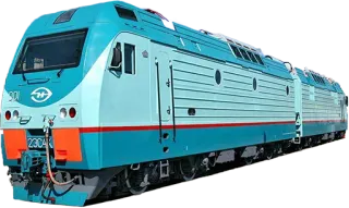 🚂 treno, ferrovia, trasporto, locomotiva, veicolo telegram sticker