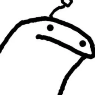 😀 表情包, 卡通, 火柴人, 绘画 telegram sticker