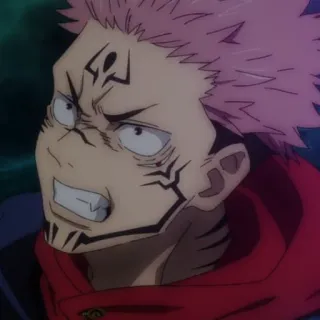 🎟 Ryomen Sukuna Jujutsu Kaisen Anime, Jujutsu Kaisen, Ryomen Sukuna, Maldición, Mal telegram sticker