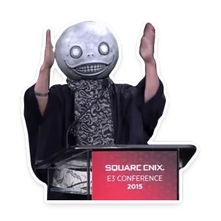 Yoko Taro telegram stickers