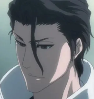 😏 Aizen Sosuke Bleach anime, manga, aizen, bleach, character telegram sticker
