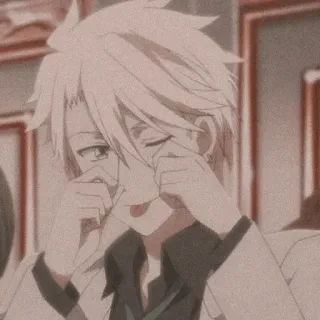 😜 Anime, Cartoon, Animiert, Männlich, Charakter, Traurig telegram sticker