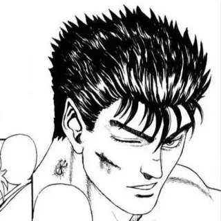 ➿ Guts Berserk Anime, Manga, Guts, Berserk, Litteken telegram sticker