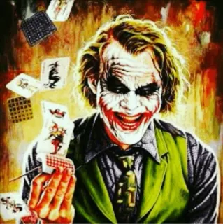 The Joker (miss R) 
@suicide_squad telegram stickers