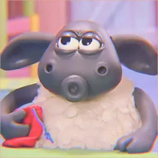 🍫 Shaun the Sheep ひつじのショーン, アニメ, 羊, アニメーション, 子供 telegram sticker