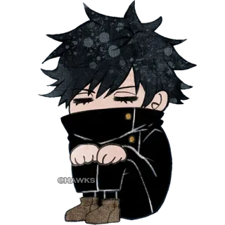😴 @HAWKS Anime, Manga, Charakter, Cartoon, Süß, Kunst telegram sticker