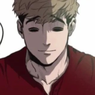 😄 Yoon Bum Killing Stalking Yandere, Horror, Manhwa, Stalker, Uccisione telegram sticker
