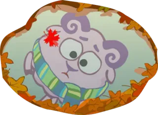 грустный бараш telegram stickers