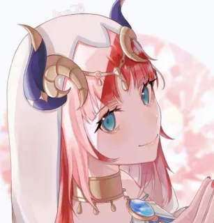 💧 Anime, Fille Anime, Personnage, Illustration, Art whatsapp sticker