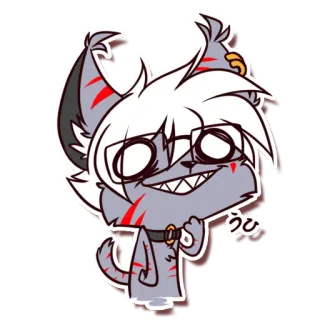 😃 うひ Cartoon, Anime, Niedlich, Figur, Brille whatsapp sticker