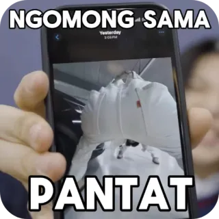 ✋ NGOMONG SAMA PANTAT telegram sticker