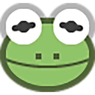 🐸 лягушка, мультфильм, зеленый, животное, стикер telegram sticker