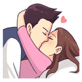 You and I: Intimate telegram stickers