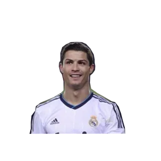 😊 Cristiano Ronaldo Cristiano Ronaldo, calcio, calciatore, atleta, giocatore, Real Madrid, sport telegram sticker