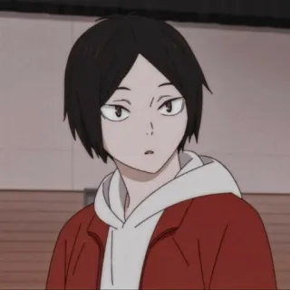 👀 Kenma Kozume Haikyuu Аниме, Haikyuu, Кенма, Кенма Козуме, Неко, Некома telegram sticker