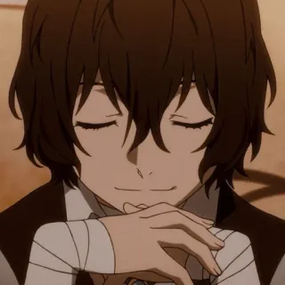 📺 Osamu Dazai Bungou Stray Dogs Anime, Bungo Stray Dogs, Osamu Dazai, Dazai, Personnage d'anime telegram sticker