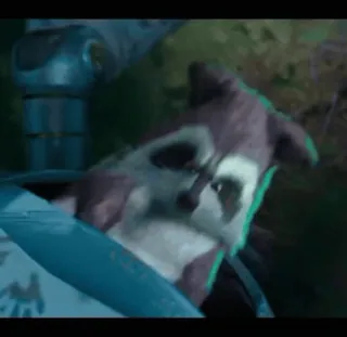 😡 Rocket Raccoon Guardians of the Galaxy whatsapp sticker