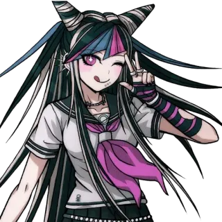 😘 Ibuki Mioda Danganronpa Anime, Danganronpa, Ibuki Mioda, Charakter, Teenager, Mädchen telegram sticker