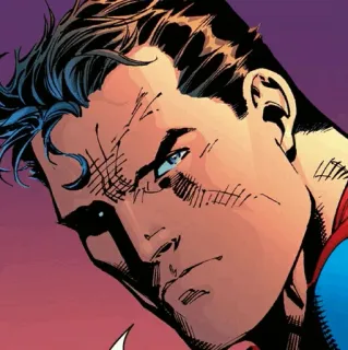 💎 Superman Superheld, DC Comics, Man of Steel, Comicfigur telegram sticker