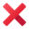 ❌