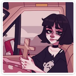 Кортни :: @stickroom telegram stickers