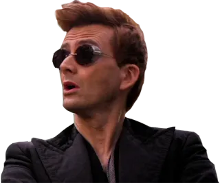 Good omens telegram stickers